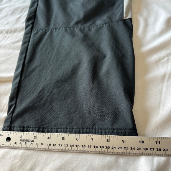 Under Armour Mens Pull On Track Pants Black/Gray Large Active Ankle Vents Casual - Picture 15 of 16